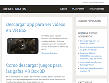 Tablet Screenshot of juegos-gratis.org